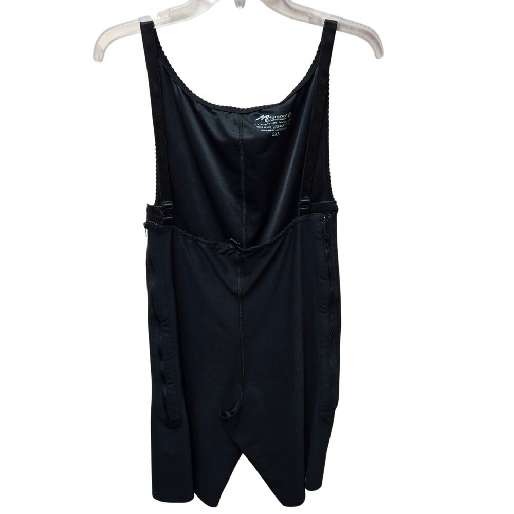 Marena Comfortwear Shapewear Compression Bodysuit 2XL Side Zip